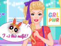 Игра Barbie`s Look Powerpuff