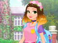 Игра Rapunzel Fashionista on the Go