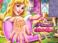 Игра Sleeping Princess Nails Spa