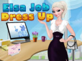 Игра Elsa Job Dress Up