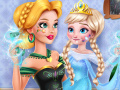 Игра Prank the Nanny Baby Ice Queen