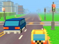 Игра Pixel Road Taxi Depot