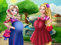 Игра Disney Princess Pregnant Bffs