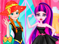 Игра Princess vs Monster Girl