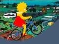 Игра Lisa Simpson Bicycle