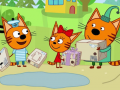Игра Three cats: puzzles