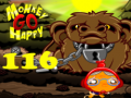 Игра Monkey Go Happy Stage 116