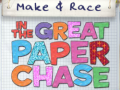 Игра Make & Race In The Great Paper Chase