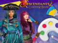 Игра  Descendants 2: Coloring Book  