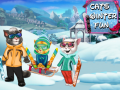 Игра Cats Winter Fun