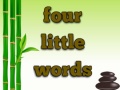 Ігра Four Little Words