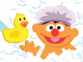 Игра 123 Sesame Street: Ernie's Bathtime Fun