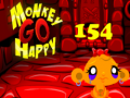 Игра Monkey Go Happy Stage 154