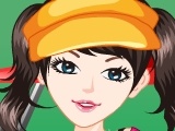 Игра Golf girl dressup