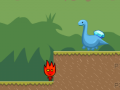 Игра Fireboy and Watergirl vs Dinosaur