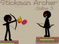Игра Stickman Archer Online 3