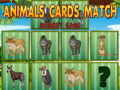 Игра Animals Cards Match 