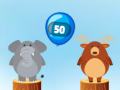 Игра Jungle balloons rounding