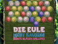 Игра Die Eule: Bunte Blasen Ballerei