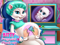 Ігра Kitty Pregnant Check-up