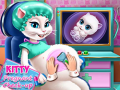 Игра Kitty Pregnant Check-up