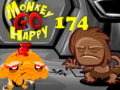Игра Monkey Go Happy Stage 174