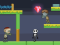 Игра Zombie Bros Find Gold 2