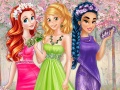 Игра Colors of Spring Princess Gowns