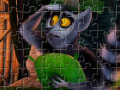 Игра All Hail King Julien Puzzle