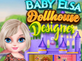 Игра Baby Elsa Dollhouse Designer