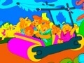 Игра Flintstone Online Coloring Book