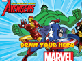 Игра Marvel Draw Your Hero