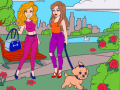 Игра Color Me Girls Play