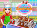 Игра Ice Cream Sandwich Cake