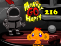 Игра Monkey Go Happy Stage 216
