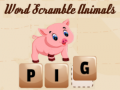 Игра Word Scramble Animals