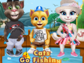 Игра Cats Go Fishing