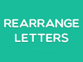 Игра Rearrange Letters