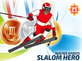 Игра Winter Sports: Slalom Hero