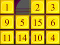 Игра 4x4 Number Slider