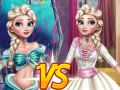 Игра Elsa Mermaid Vs Princess