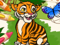 Игра Color Me Jungle Animals