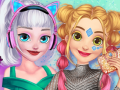 Игра Elsa and Rapunzel Future Fashion