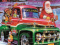 Игра Santa Trucks Jigsaw