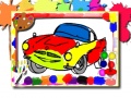 Игра Racing Cars Coloring Book
