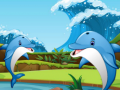 Игра Dolphin Dice Race