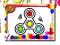 Игра Fidget Spinner Coloring Book