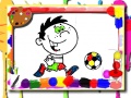 Ігра Football Coloring Time