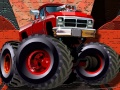 Игра Crazy Monster Trucks Puzzle