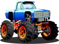 Игра Monster Truck Puzzle